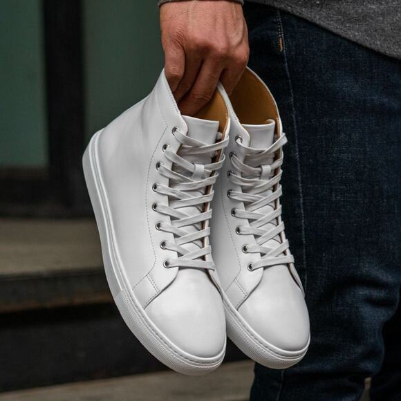 Thursday Boot Company Premier High Top Sneakers- 14 White main image 5